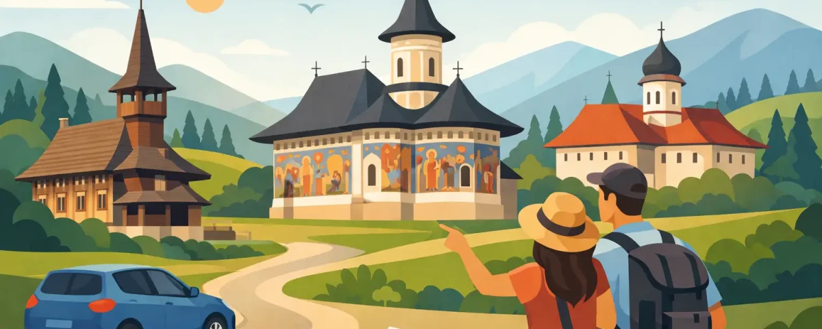 How to Visit Bucovina Monasteries in One Day