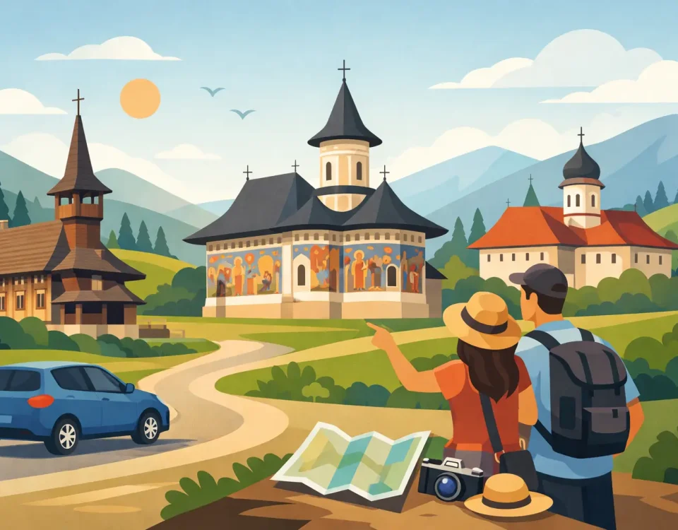 How to Visit Bucovina Monasteries in One Day