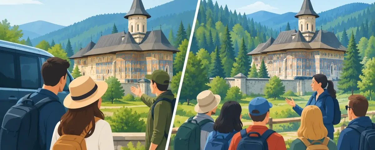 Private Versus Group Bucovina Tours Compared