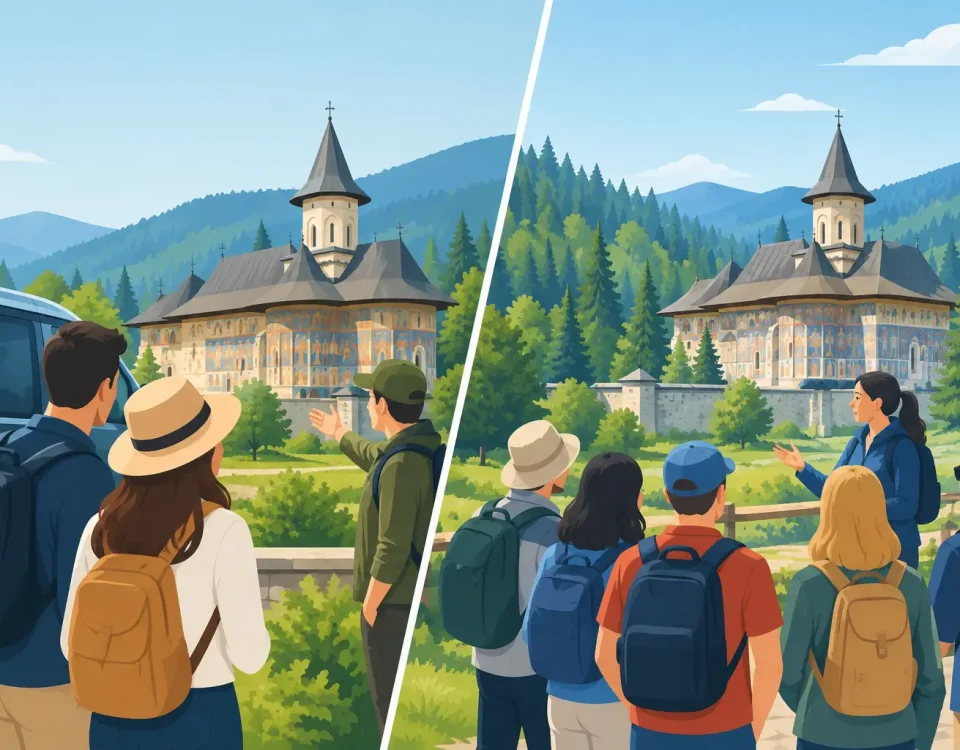 Private Versus Group Bucovina Tours Compared