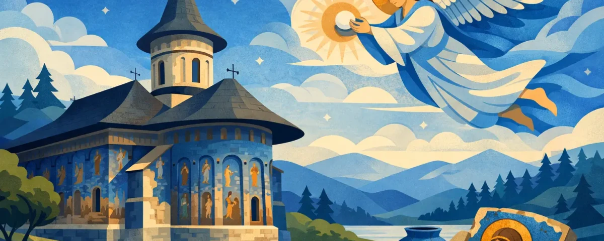 Why the Blue of Voronet Still Defies Time